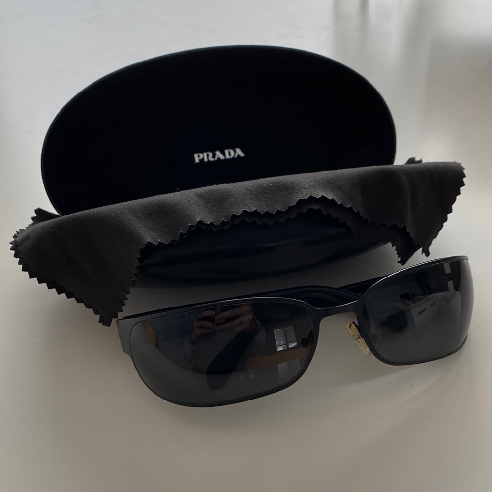 Prada Shogo Hamada Black Sunglasses SPR53F
